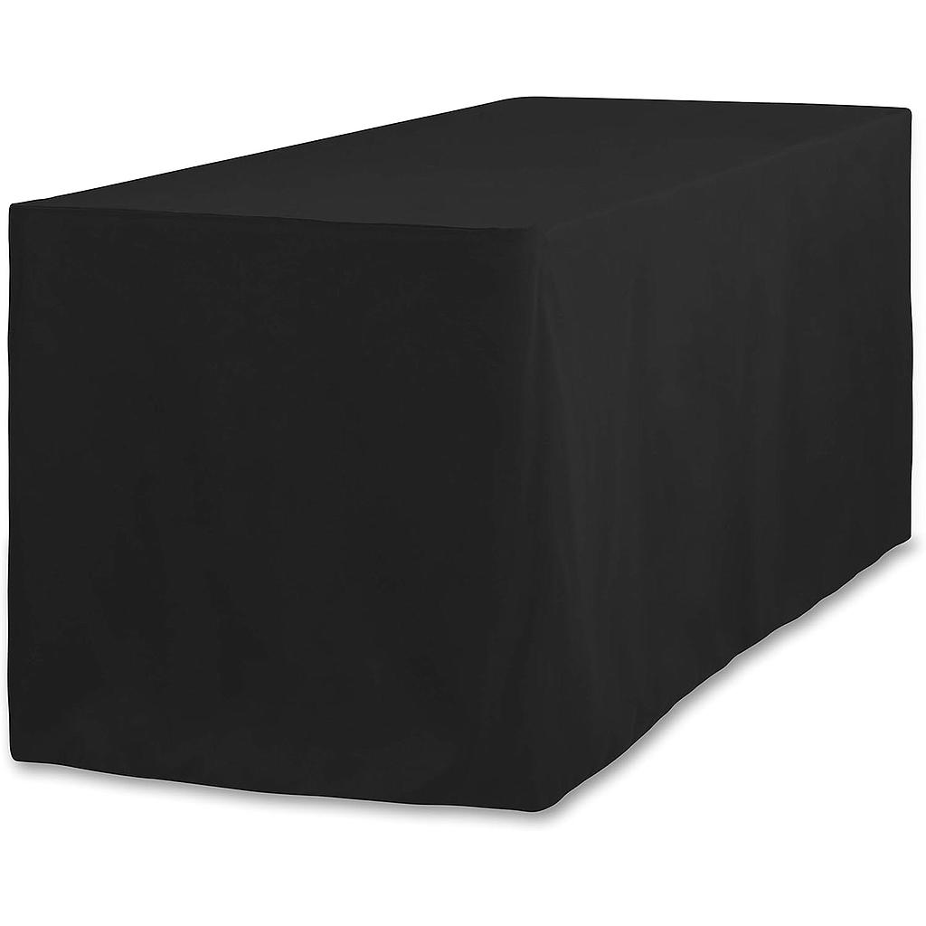 Linen Tablecloth - 72in x 120in - Black