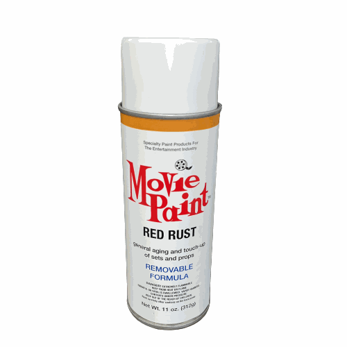 Movie Paint Spray Paint 11oz Red Rust Hamilton Film Studios