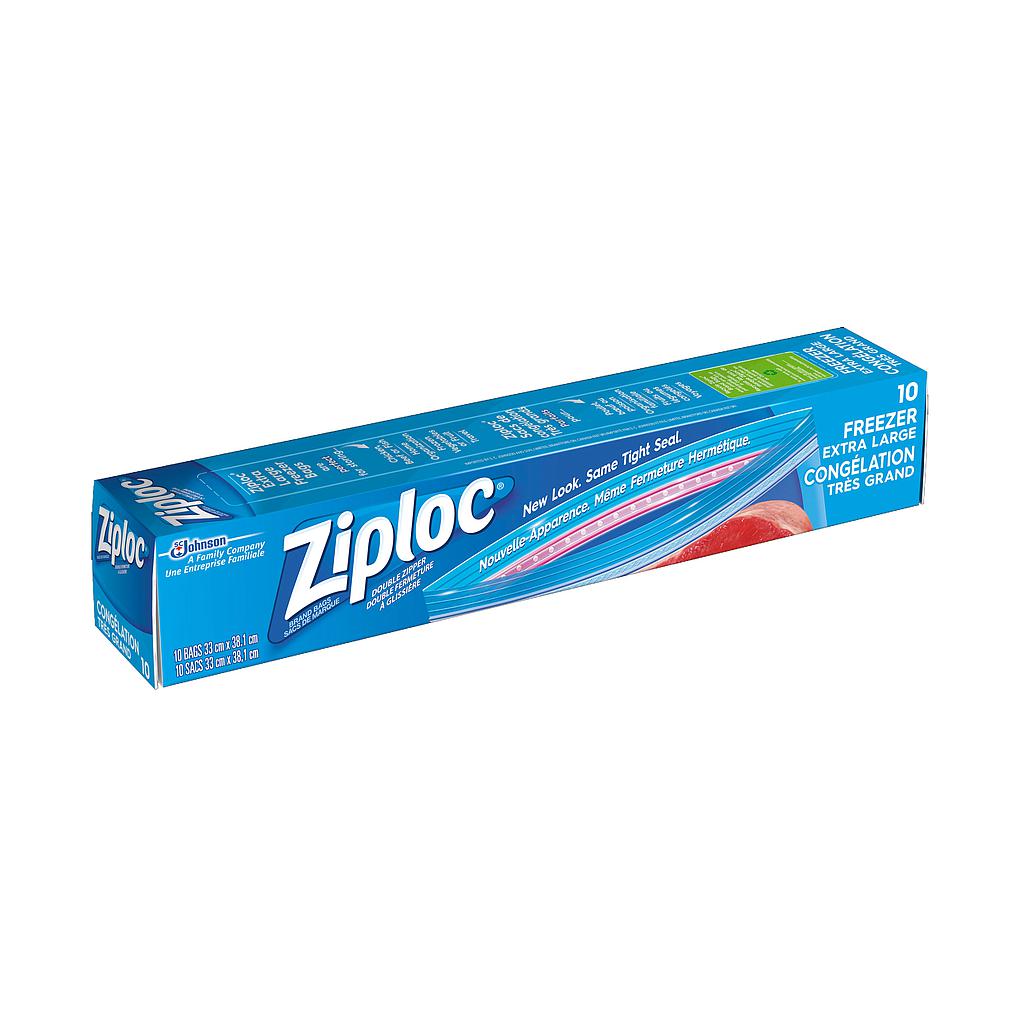 Ziploc Bags - Freezer - Extra-Large - 10-Pack