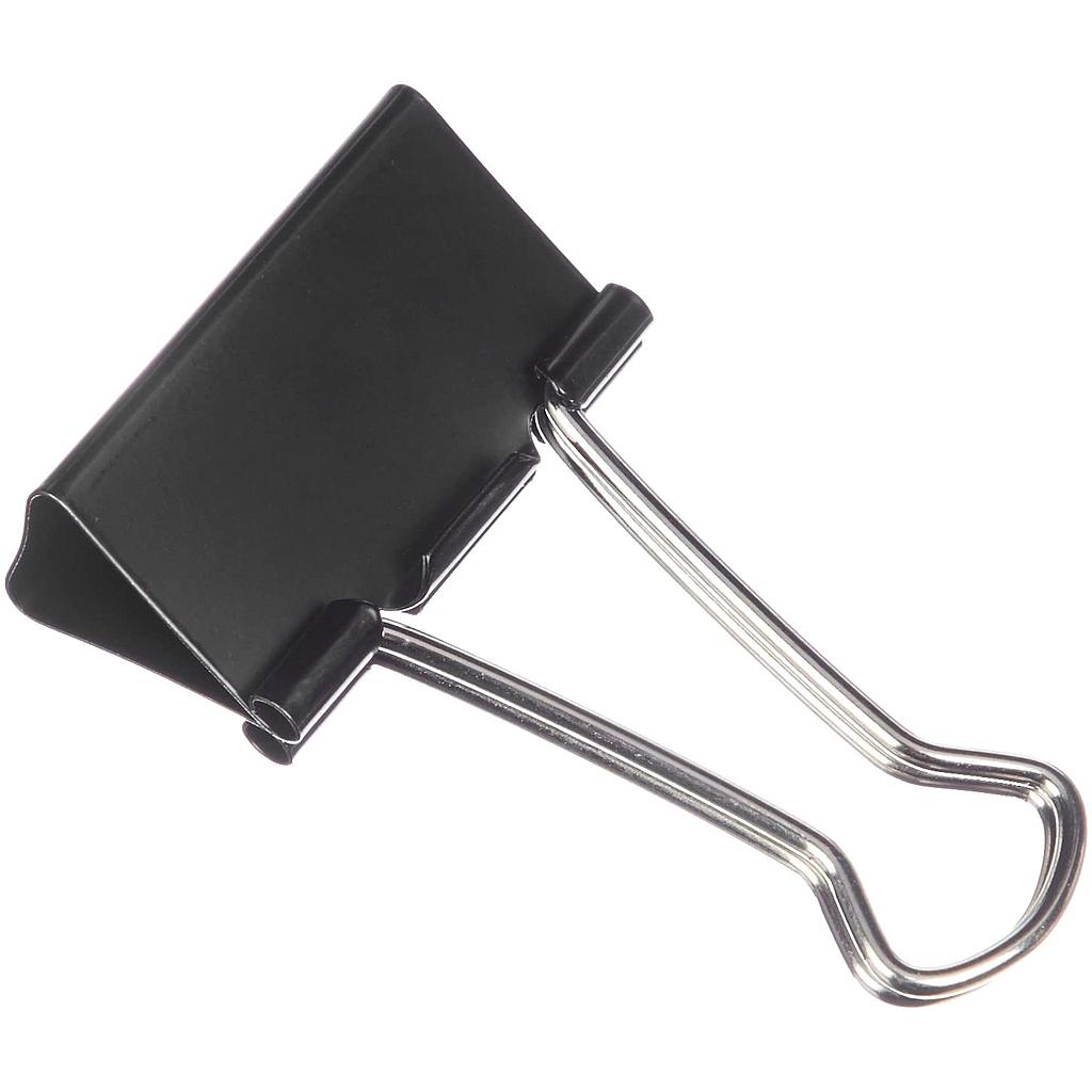 Binder Clips - Medium 1in - Black - 24 Pack