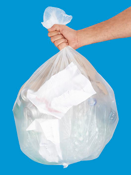 Clear Recycling Bags - 5-Pack