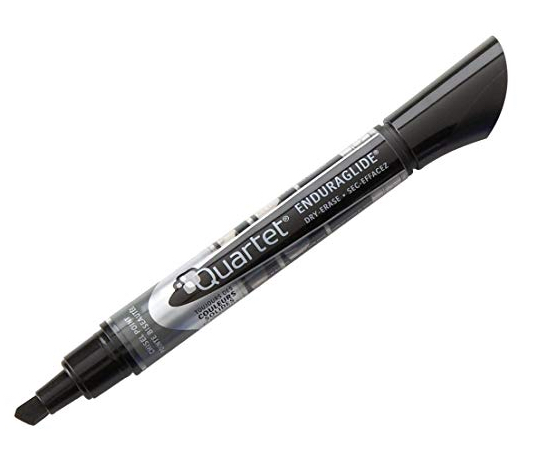 Quartet EnduraGlide Dry Erase Marker - Single - Black